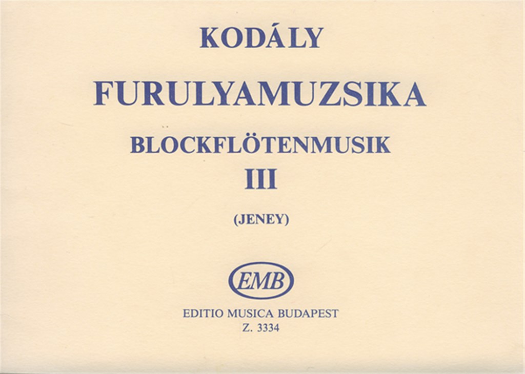 Blockflötenmusik III
