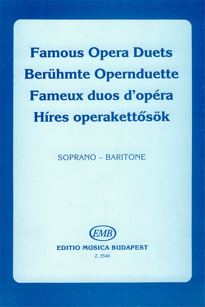 Berühmte Opernduette Sopran und Bariton
