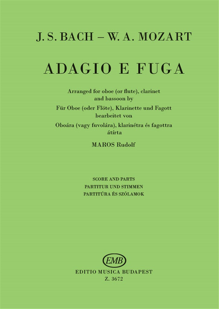 Bach/Mozart: Adagio e Fuga
