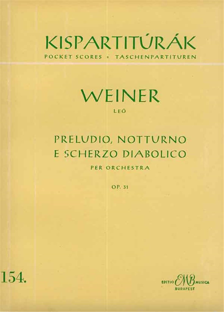Preludio, notturno e scherzo diabolico op. 31