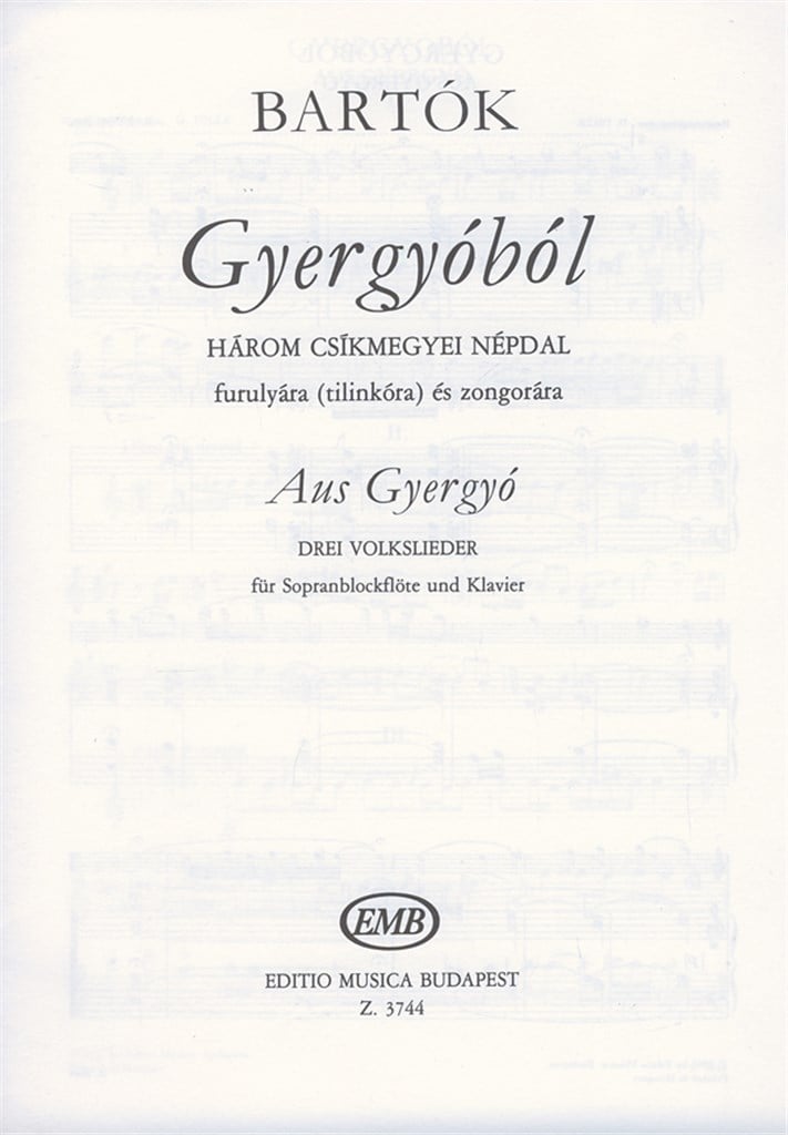 Aus Gyergyo Harom csíkmegyei nepdal