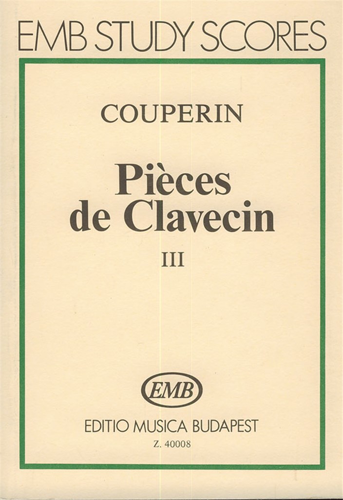 Pieces de clavecin III