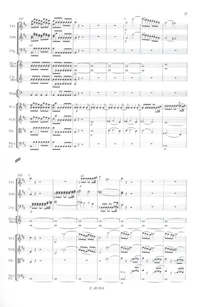 Sinfonie D-Dur, KV 504 Prager Sinfonie