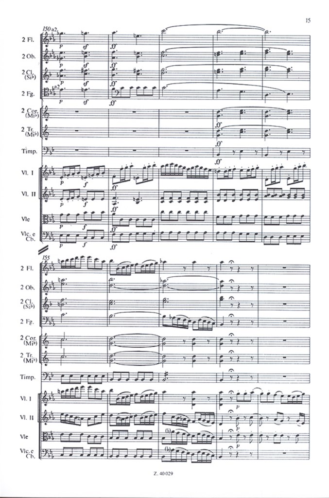 Sinfonie Nr. 103 (Es-Dur) Paukenwirbel