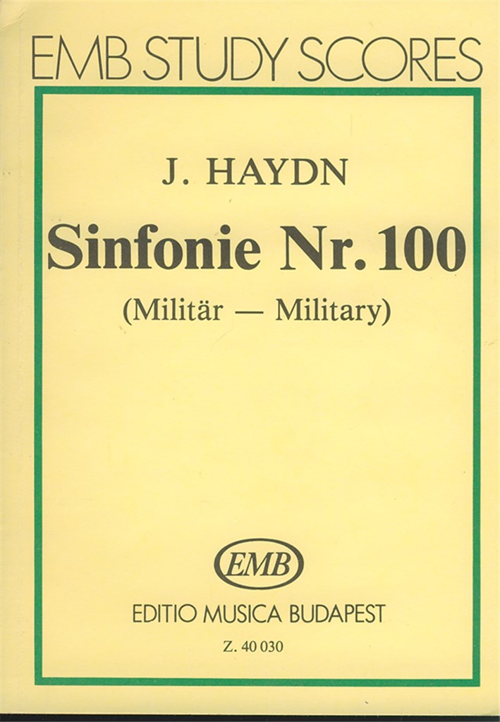 Sinfonie Nr. 100 (G-Dur) Militär