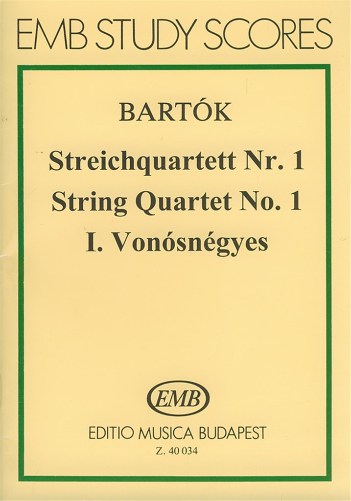 Streichquartett Nr. 1 op. 7