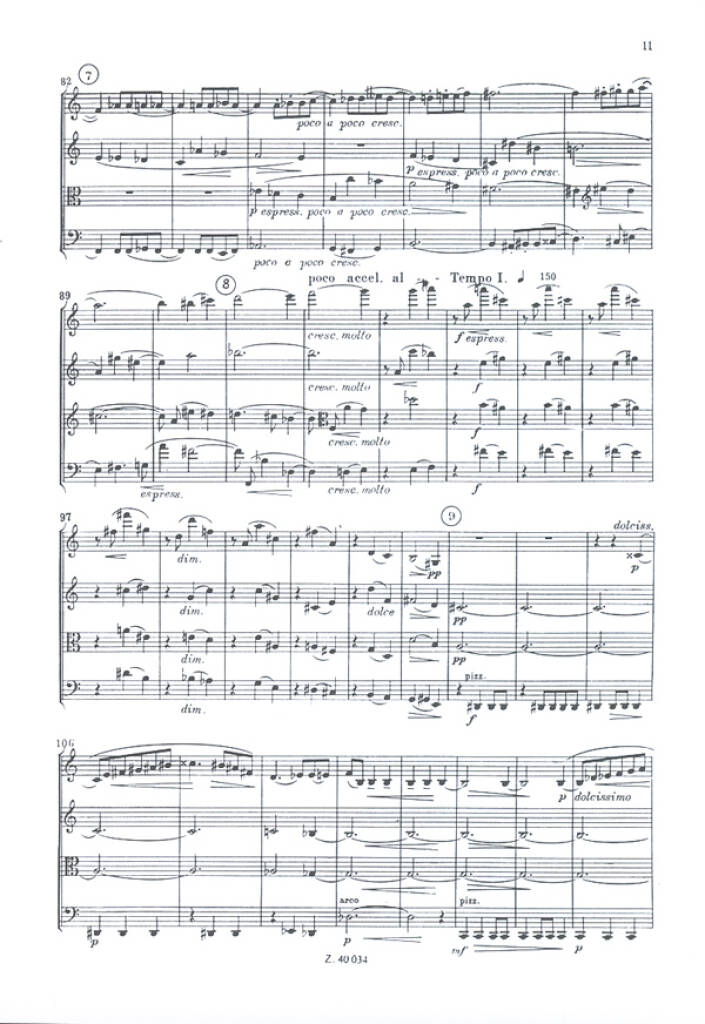 Streichquartett Nr. 1 op. 7