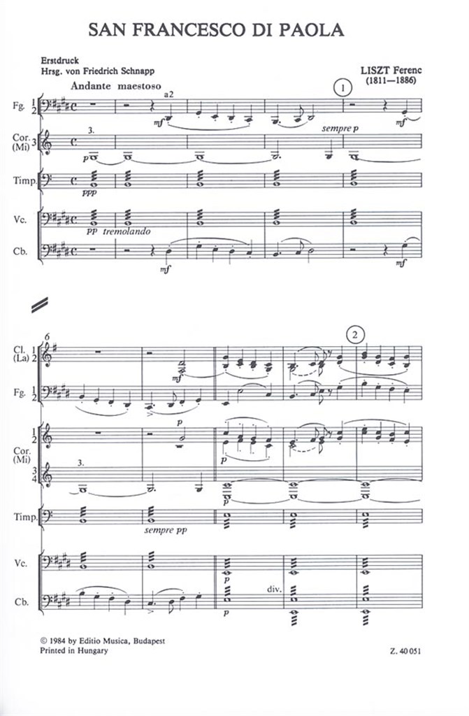 Legendes für Orchester