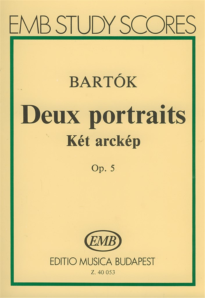Zwei Bildnisse op. 5 für Orchester
