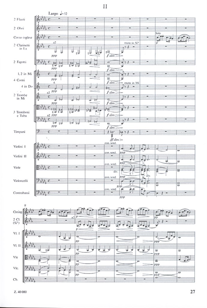 Sinfonie Nr. 9 op. 95 Aus der neuen Welt