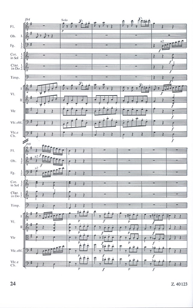 Sinfonie Nr 92 (G-Dur) Oxford