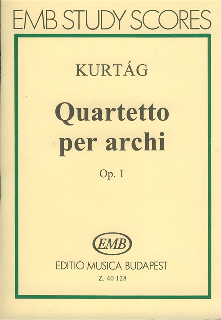 Quartetto per archi op.1