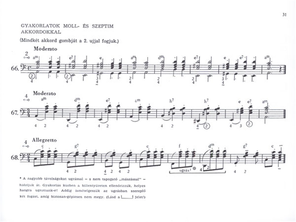 Melodische Bassetüden