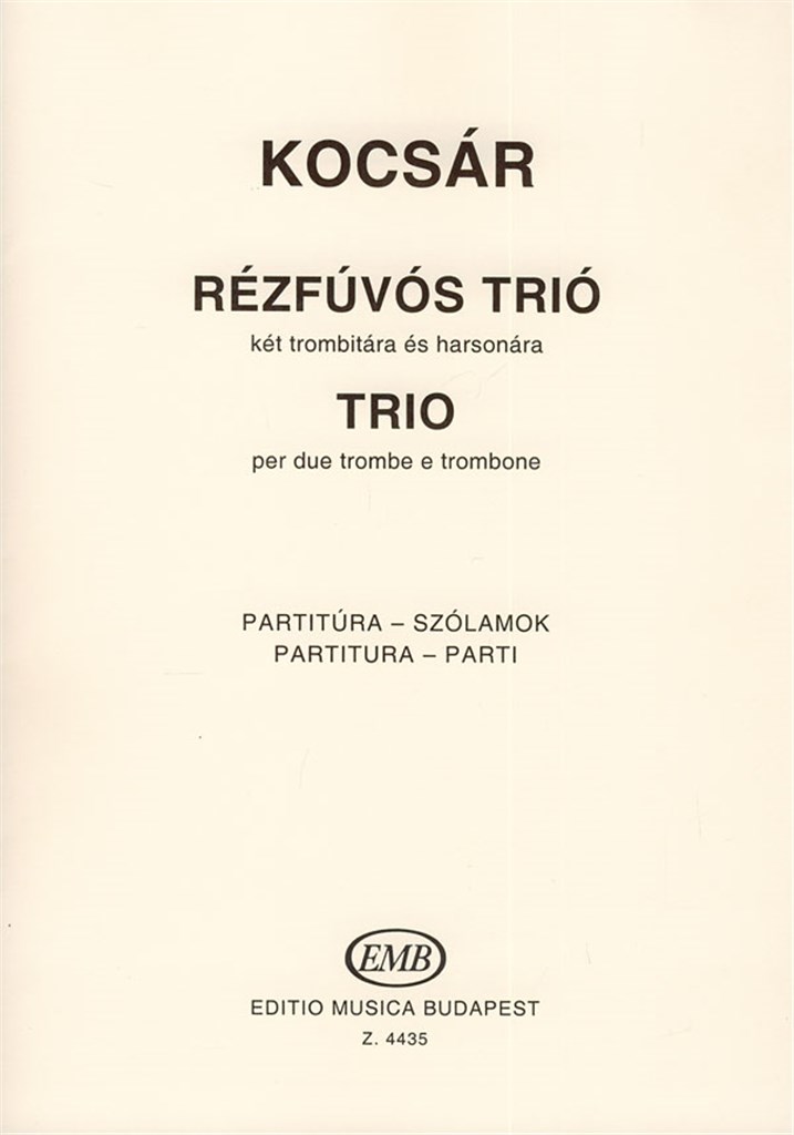 Trio für 2 Trompeten und Posaune