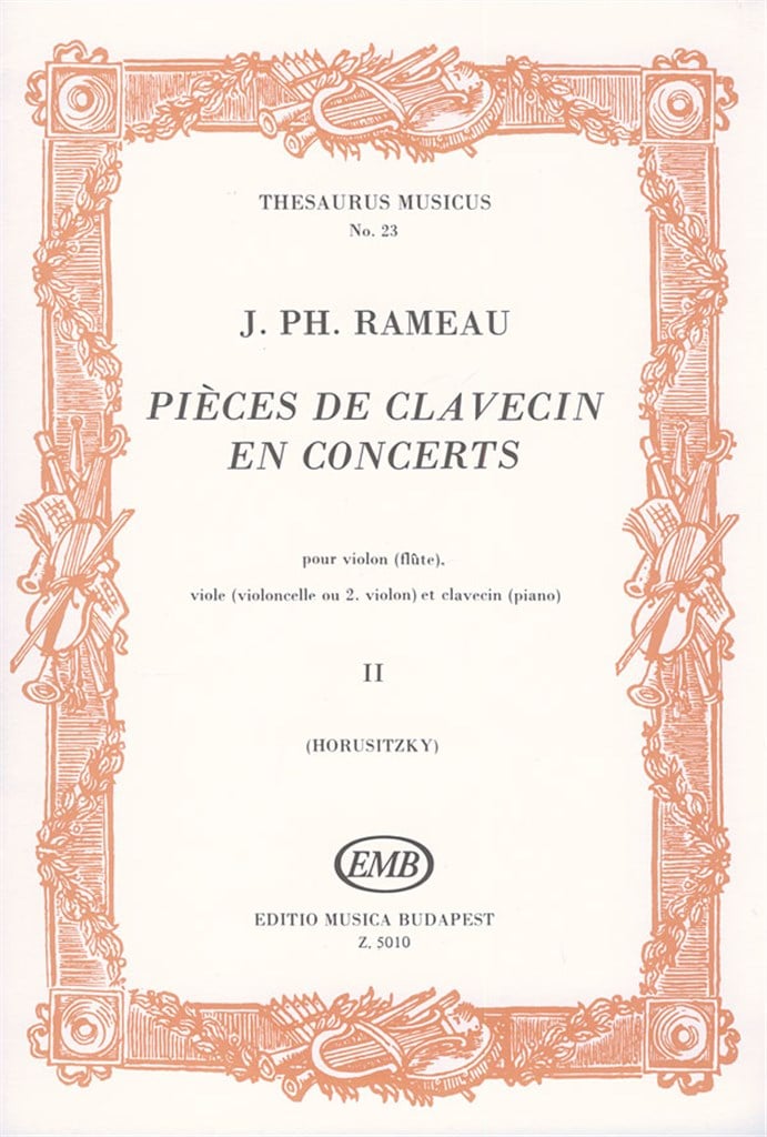 Pieces de clavecin en concerts