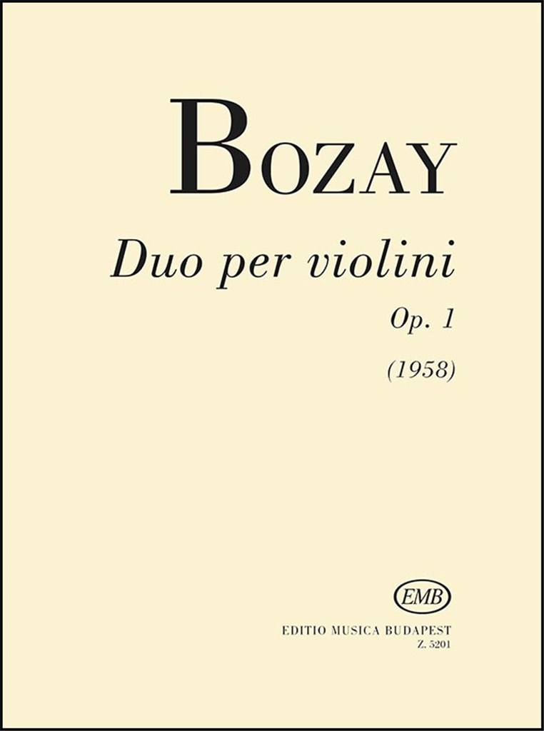 Duo Per Violini Op. 1