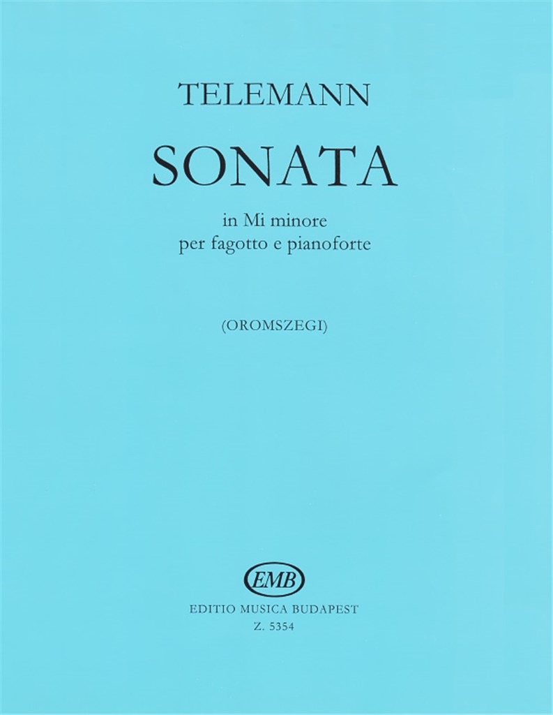 Sonate e-Moll