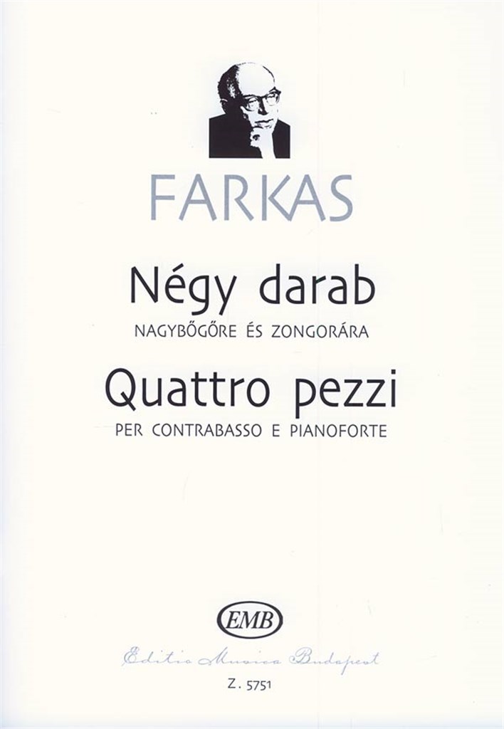 Quattro pezzi per contrabasso e pianoforte