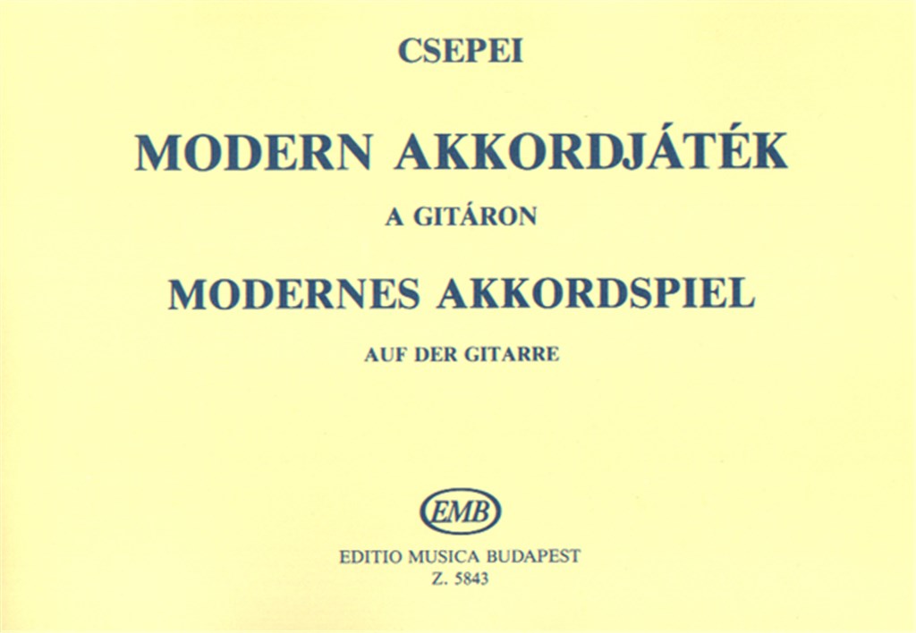 Modernes Akkordspiel auf der Gitarre