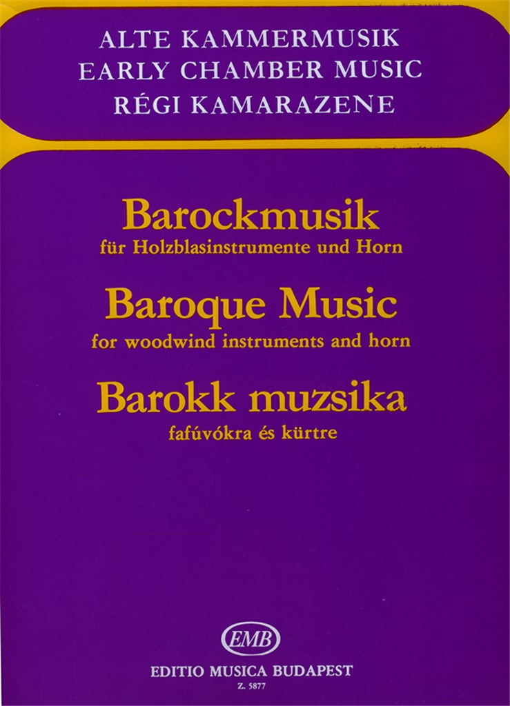 Barockmusik für Holzblasinstrumente und Horn
