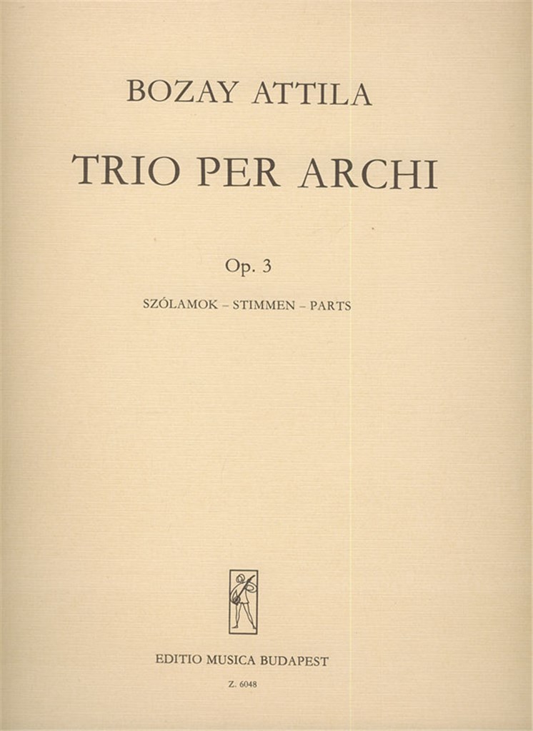 Streichtrio op. 3