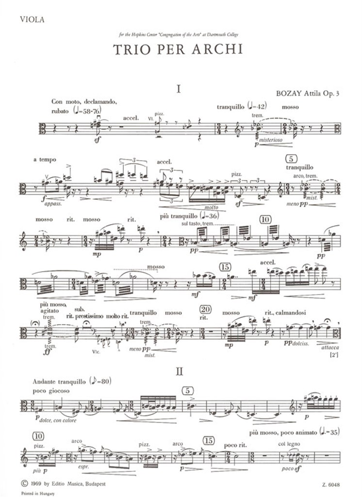 Streichtrio op. 3