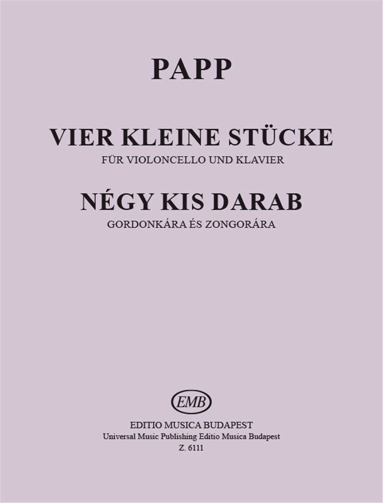 Vier kleine Stücke