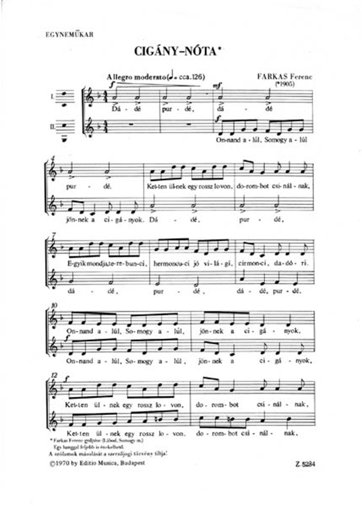 Cigány-nóta
