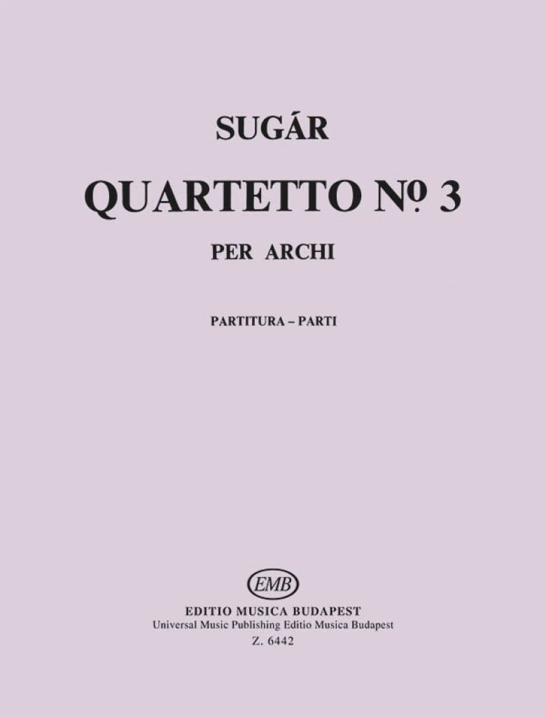 3.Streichquartett,Part.-St.