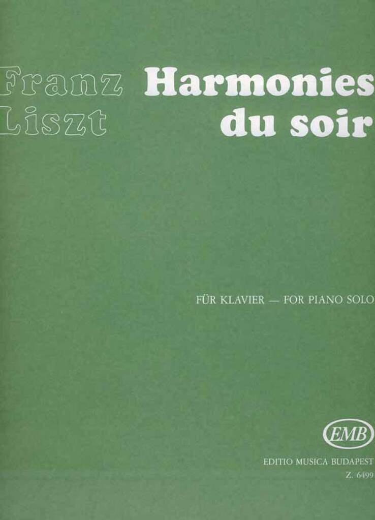 Etüden No. 11 Harmonies Du Soir