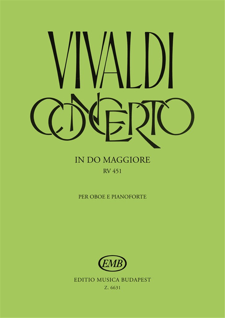 Concerto in do maggiore per oboe e pianoforte, R