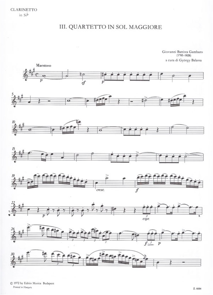 Tre quartetti per flauto, clarinetto, coro e fagot