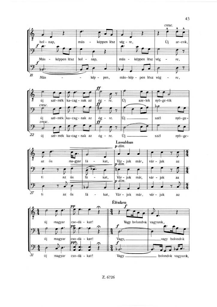 Männerchöre