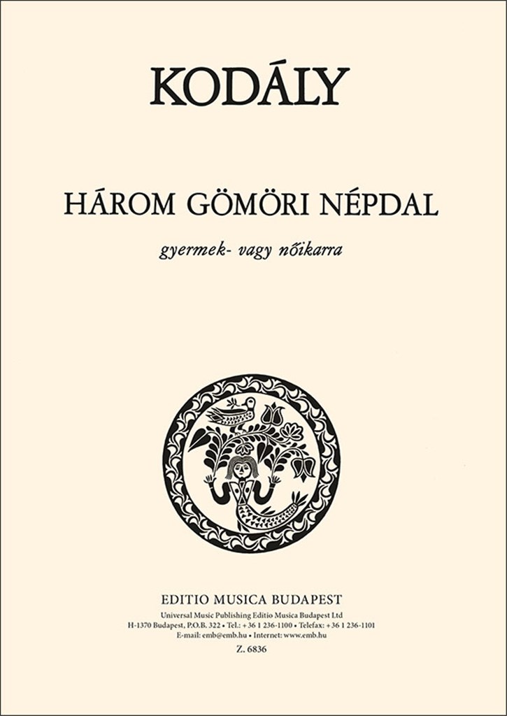 Three Folk-songs from Gömör