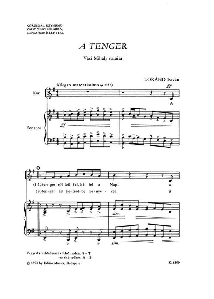 A tenger