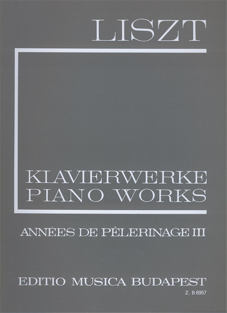 Annees de Pelerinage Band 3