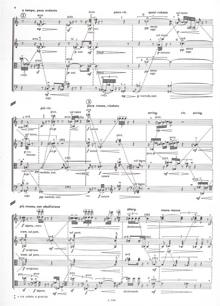 Streichquartett Nr. 2 op. 21