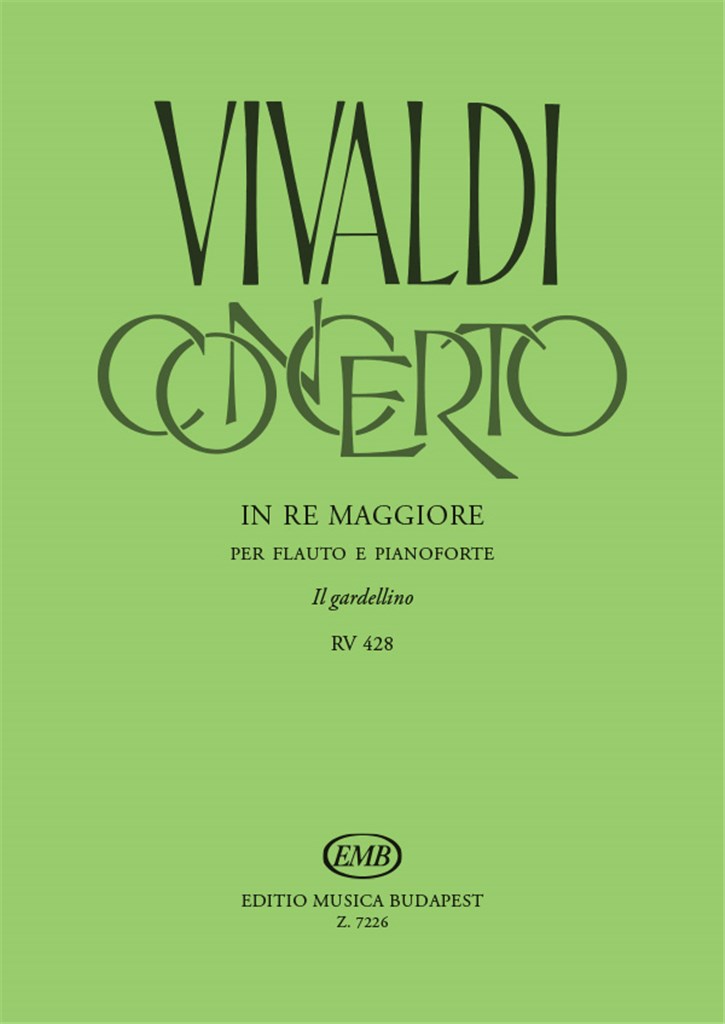 Concerto in re maggiore Il gardellino per flauto