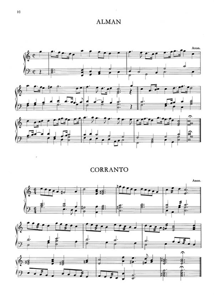 Englische Klaviermusik für die Jugend