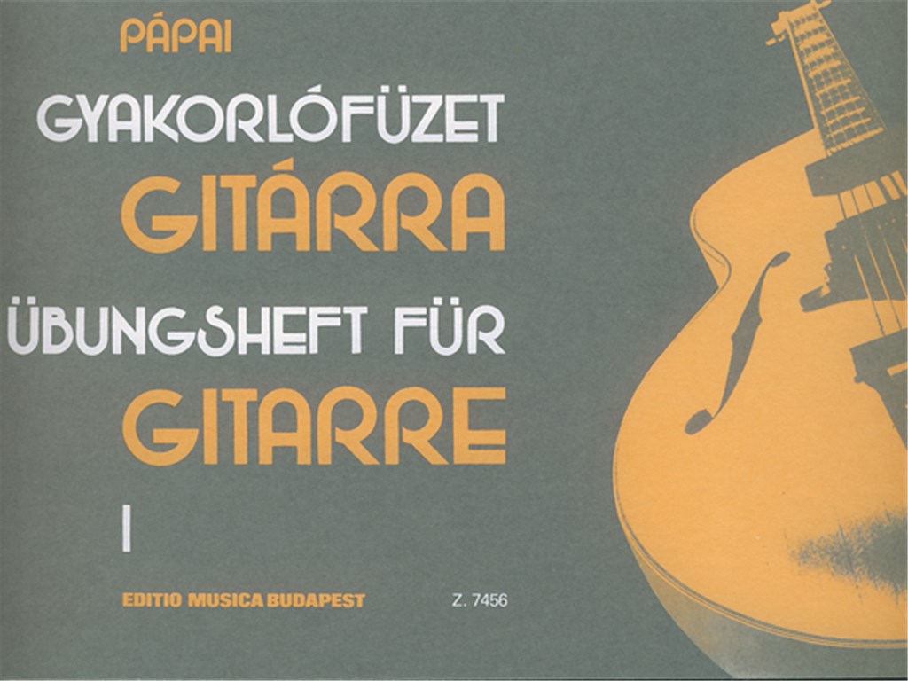 Übungsheft für Gitarre