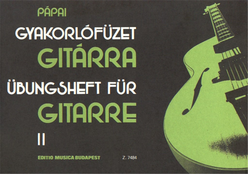 Übungsheft für Gitarre II
