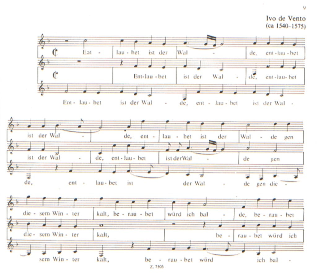 Schola cantorum V Zwei- und dreistimmige Motetten