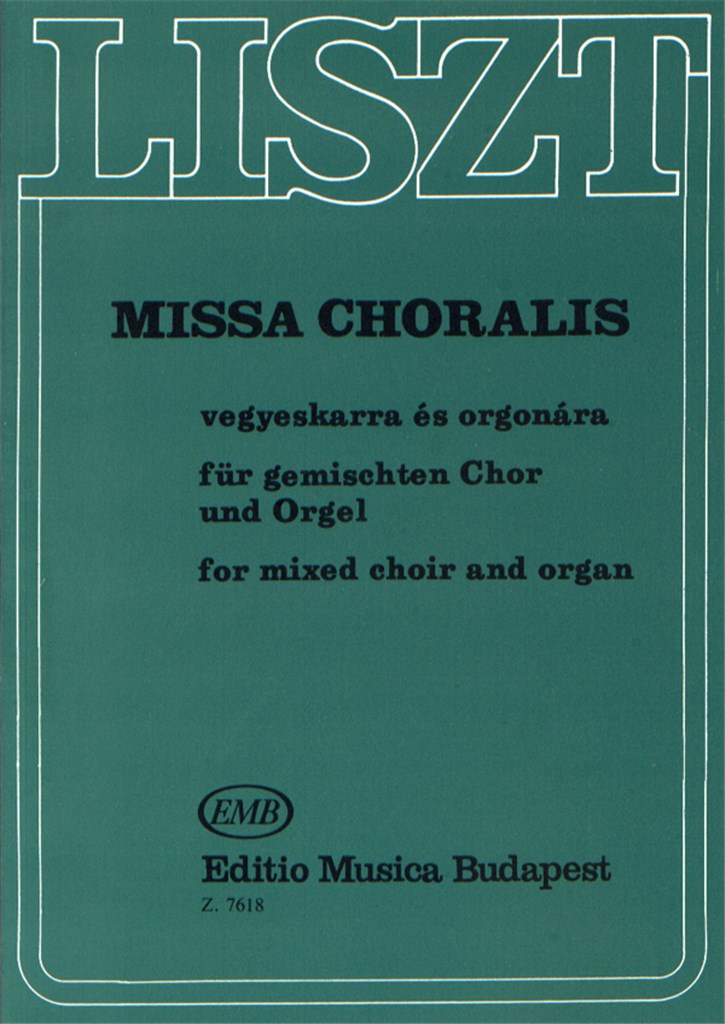 Missa choralis für gem. Chor und Orgel