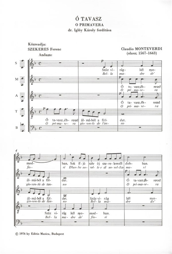 Old Masters' Mixed Choruses V25