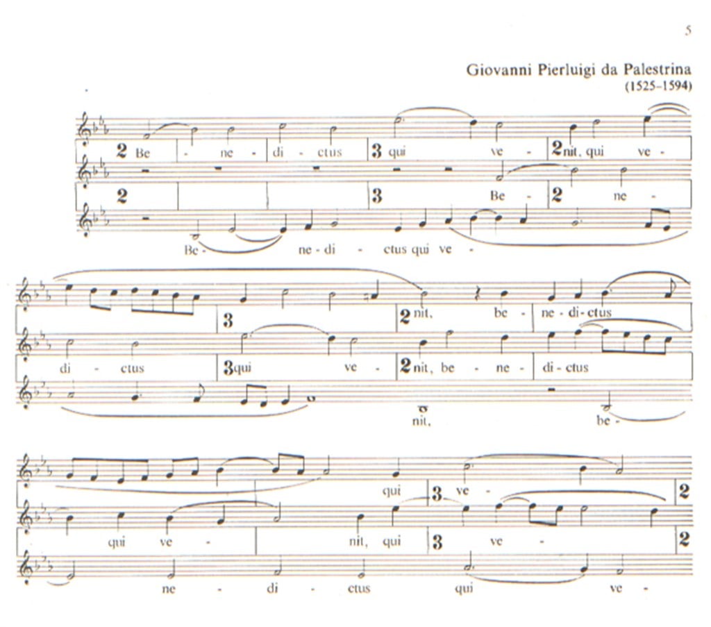Schola cantorum X Zwei- und dreistimmige Motetten