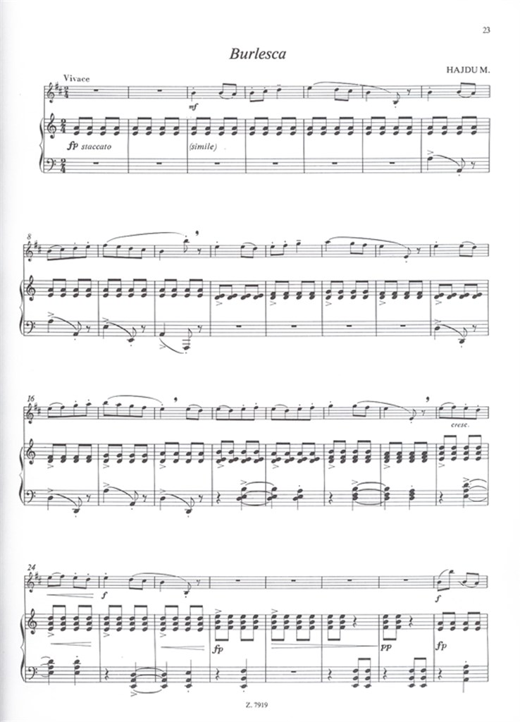 Klarinettenmusik für Anfänger II