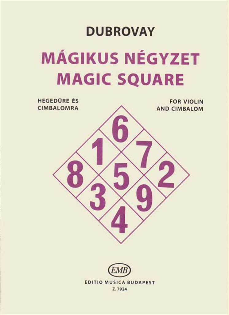 Magisches Quadrat für Violine und Zymbal
