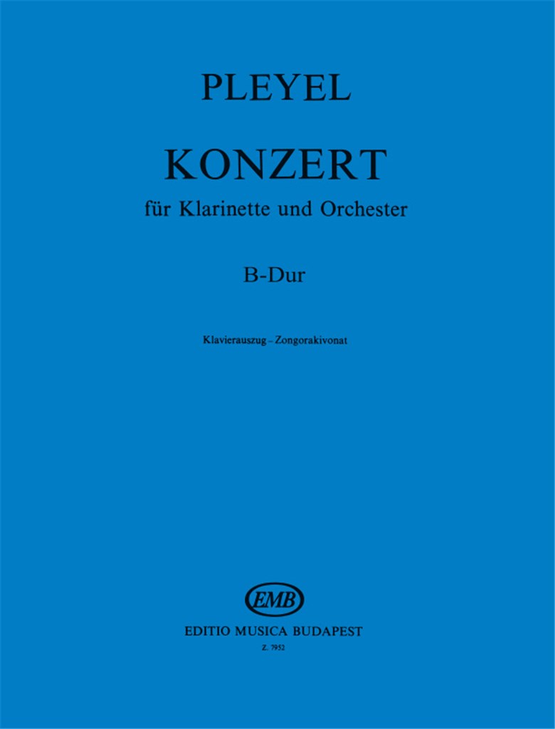 Konzert Für Klarinette B-Dúr