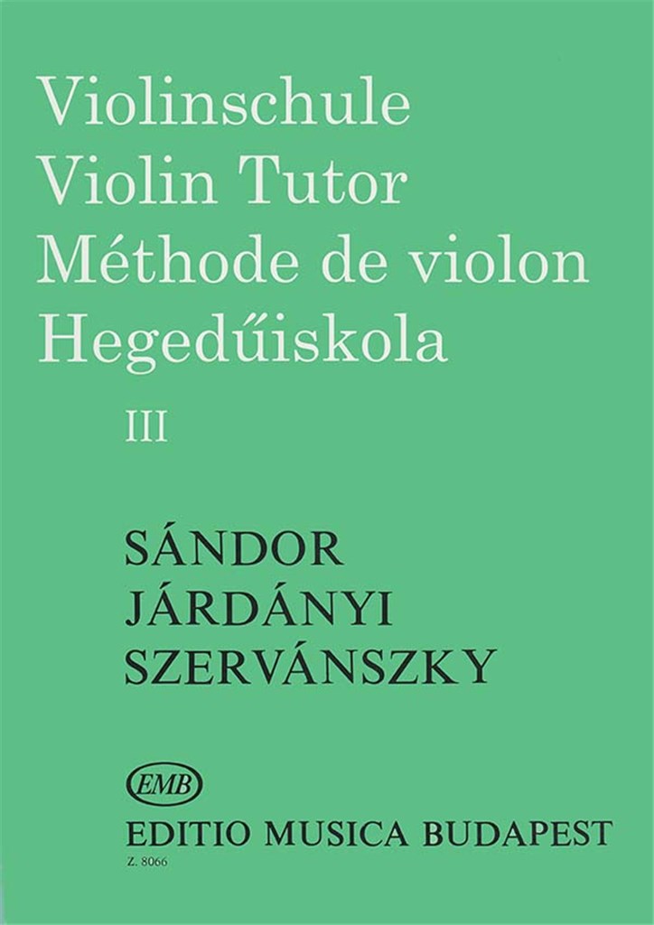 Violinschule - Violin Tutor III