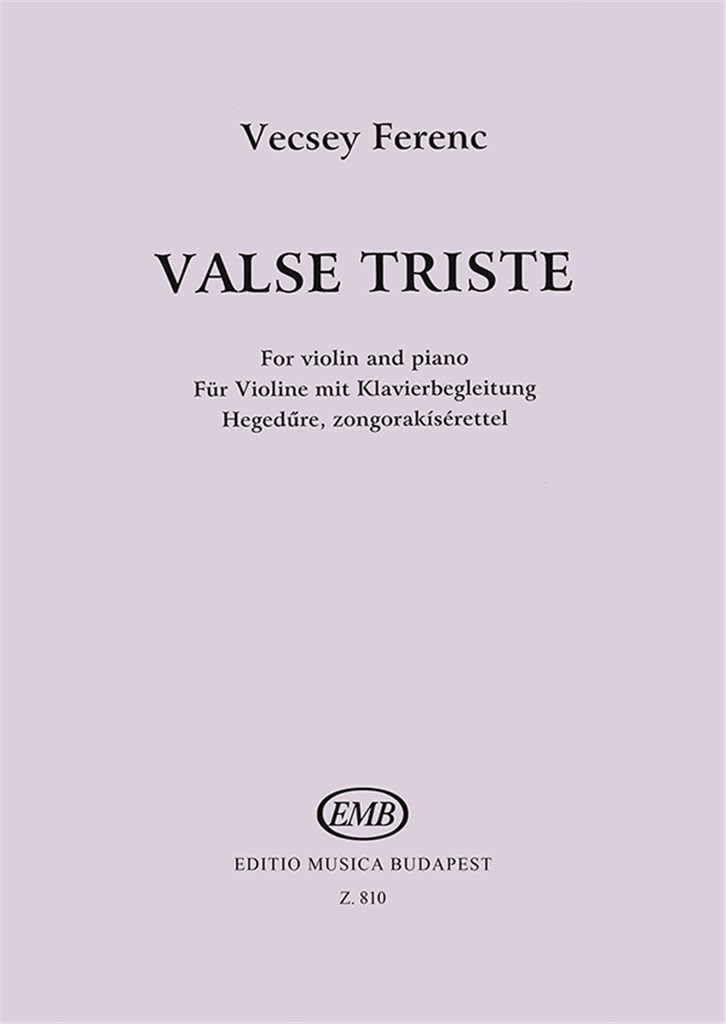 Valse Triste